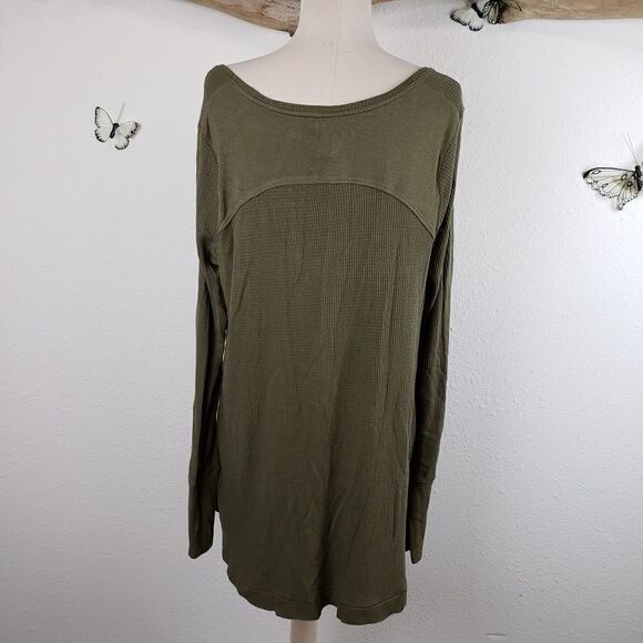 Free people Malibu thermal top green - Picture 3 of 8